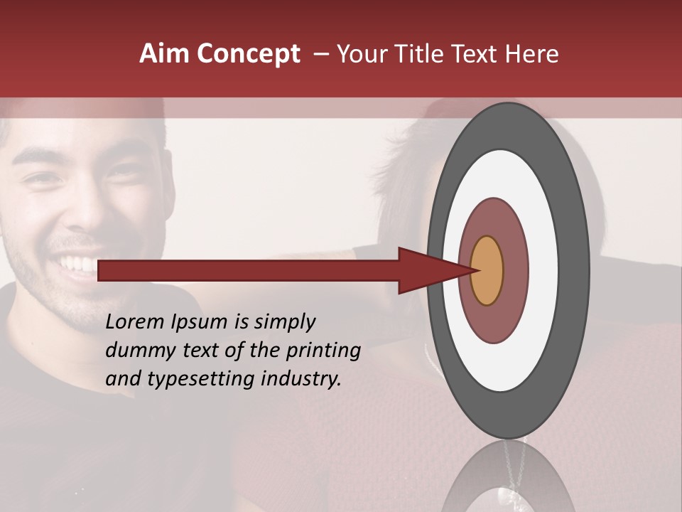 African Ethnicity Diverse Scarf PowerPoint Template