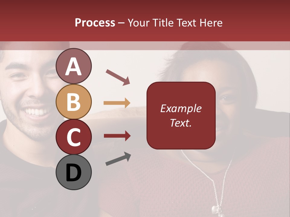 African Ethnicity Diverse Scarf PowerPoint Template