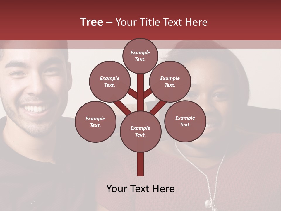 African Ethnicity Diverse Scarf PowerPoint Template