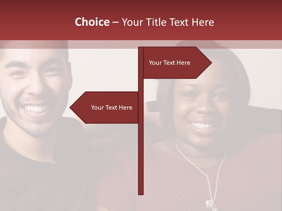 African Ethnicity Diverse Scarf PowerPoint Template