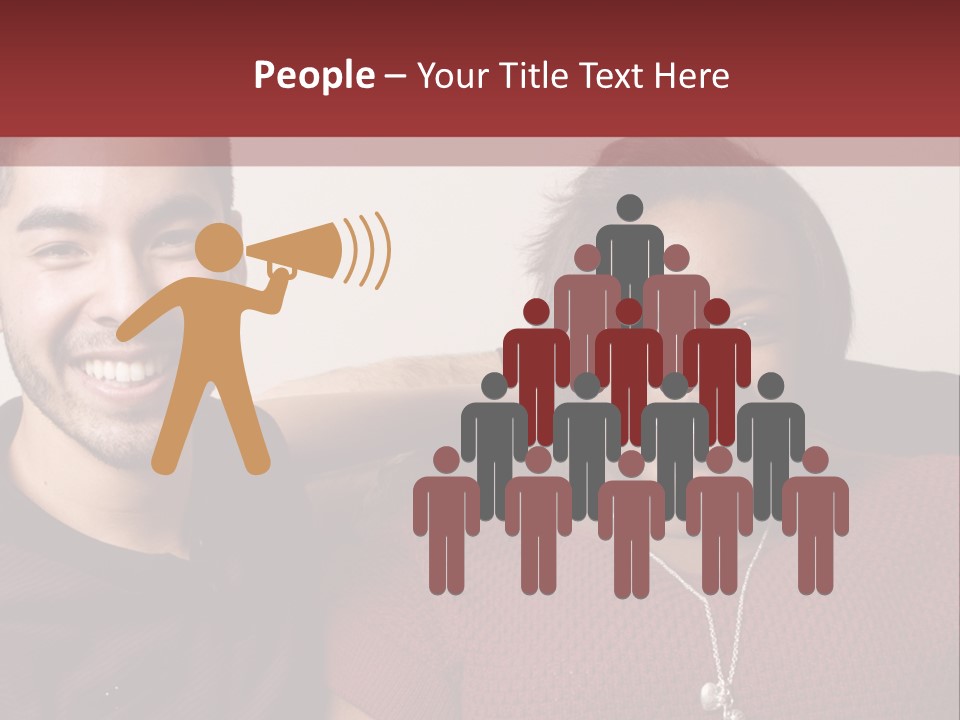 African Ethnicity Diverse Scarf PowerPoint Template