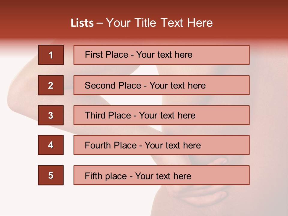 Problem Fitness Naked PowerPoint Template