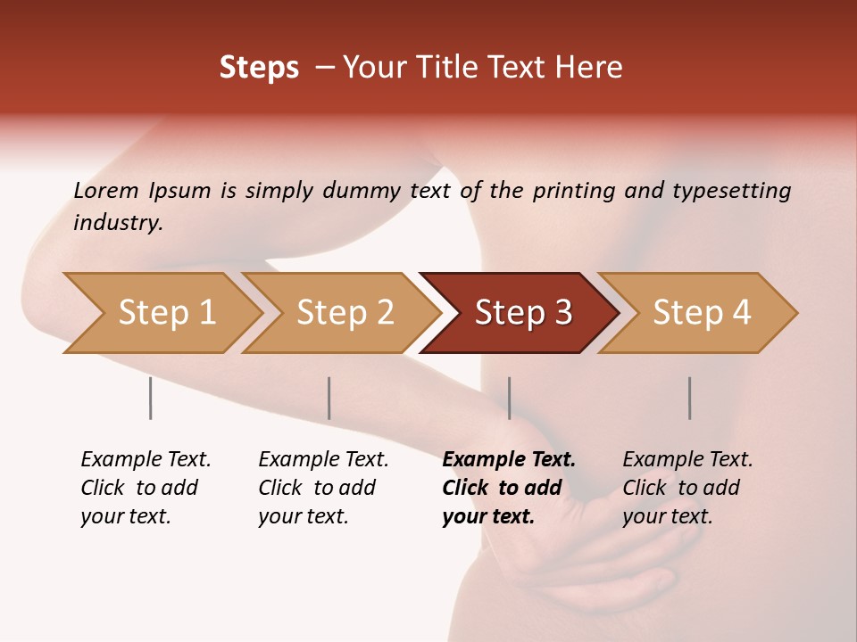 Problem Fitness Naked PowerPoint Template