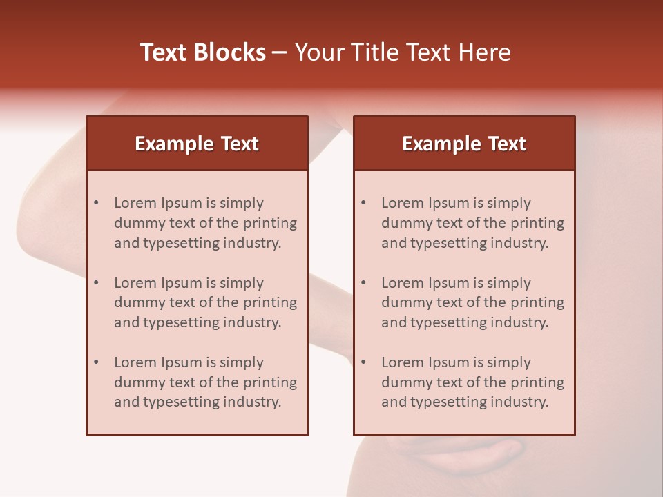 Problem Fitness Naked PowerPoint Template