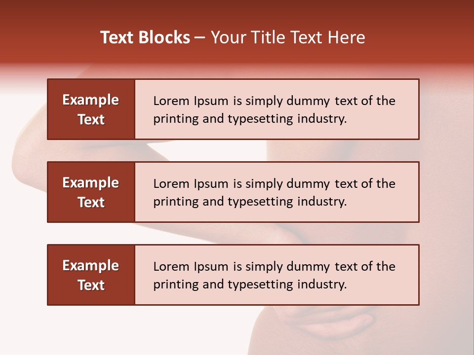 Problem Fitness Naked PowerPoint Template