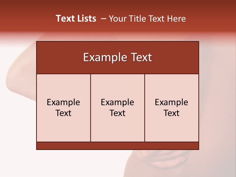 Problem Fitness Naked PowerPoint Template
