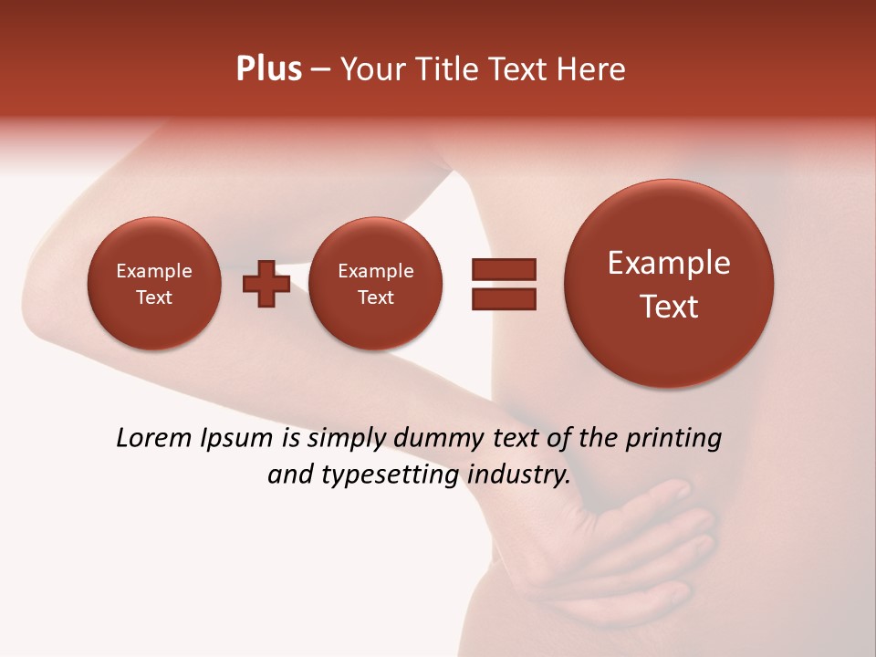 Problem Fitness Naked PowerPoint Template