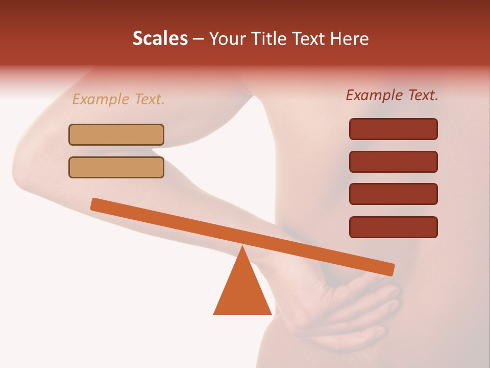 Problem Fitness Naked PowerPoint Template