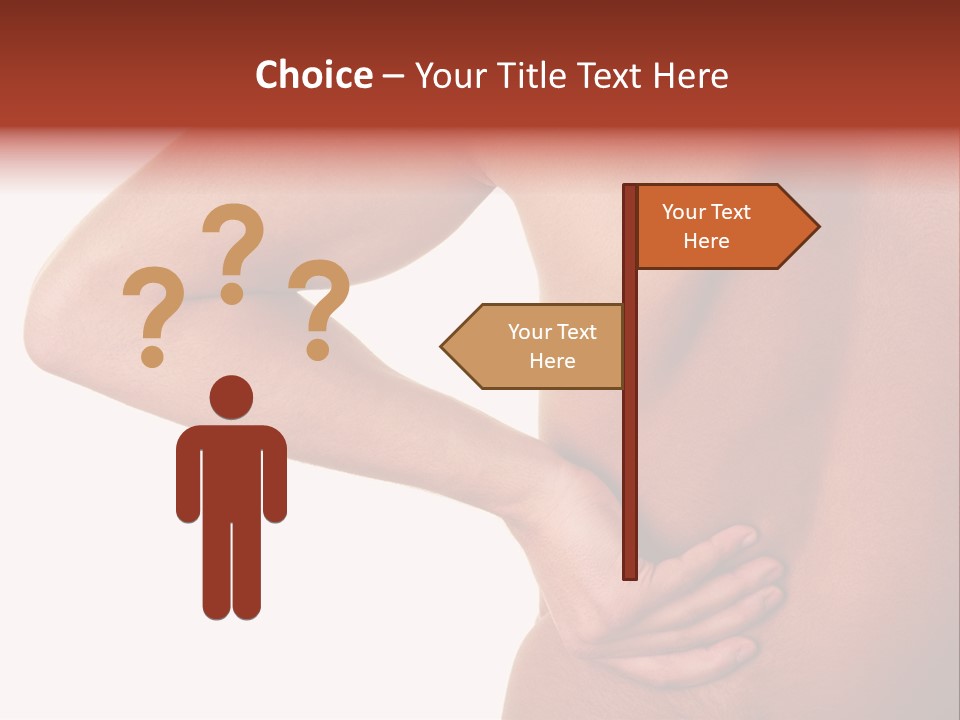 Problem Fitness Naked PowerPoint Template