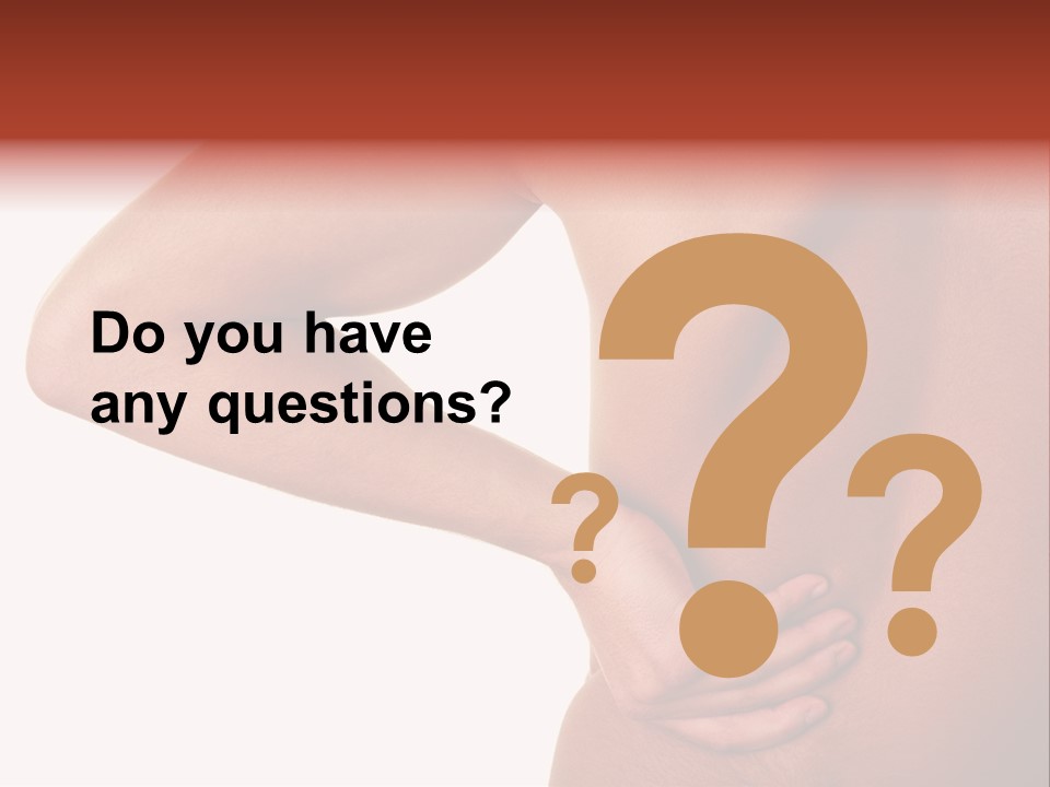 Problem Fitness Naked PowerPoint Template