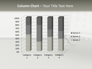 Chair Comfortable Reflection PowerPoint Template