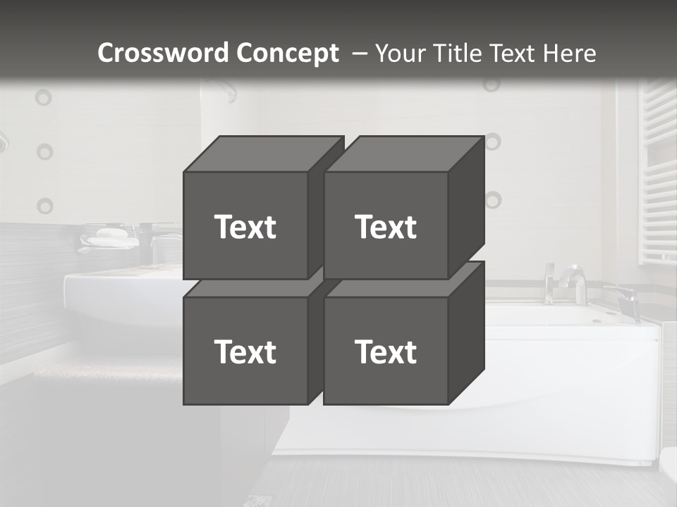 Room Wash Decor PowerPoint Template