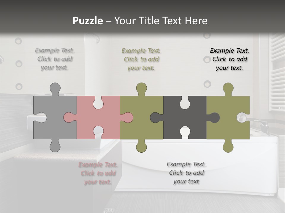 Room Wash Decor PowerPoint Template