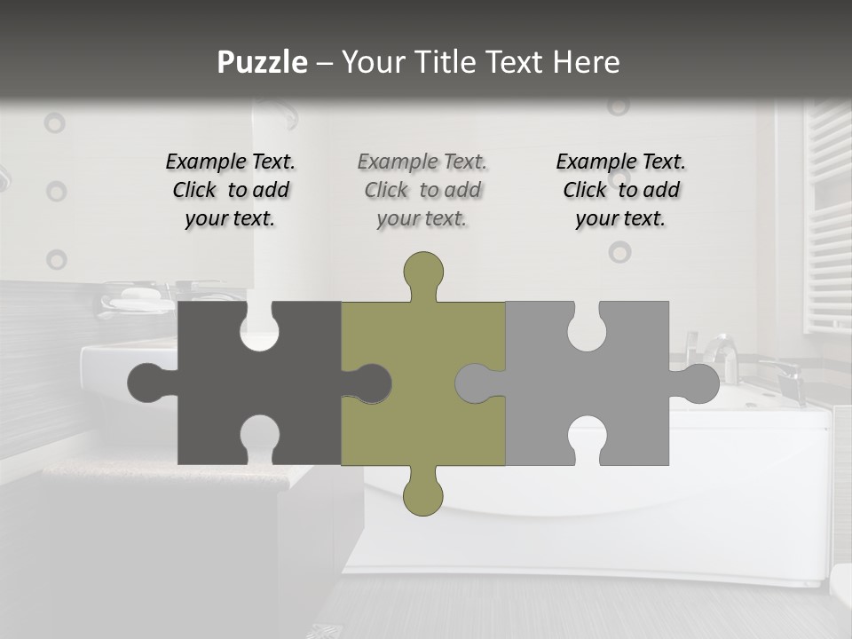 Room Wash Decor PowerPoint Template