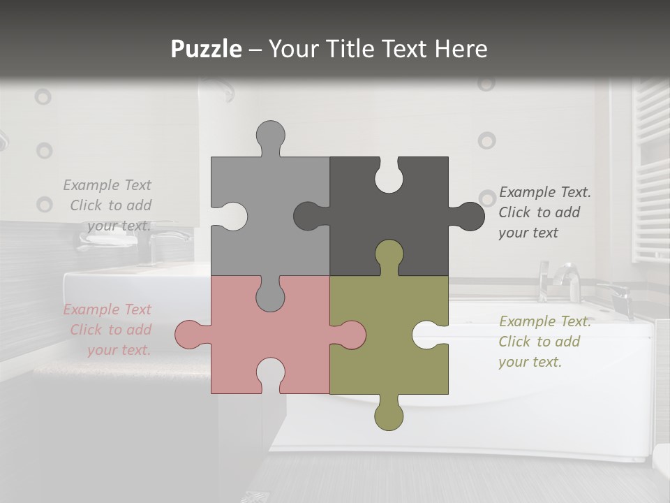 Room Wash Decor PowerPoint Template