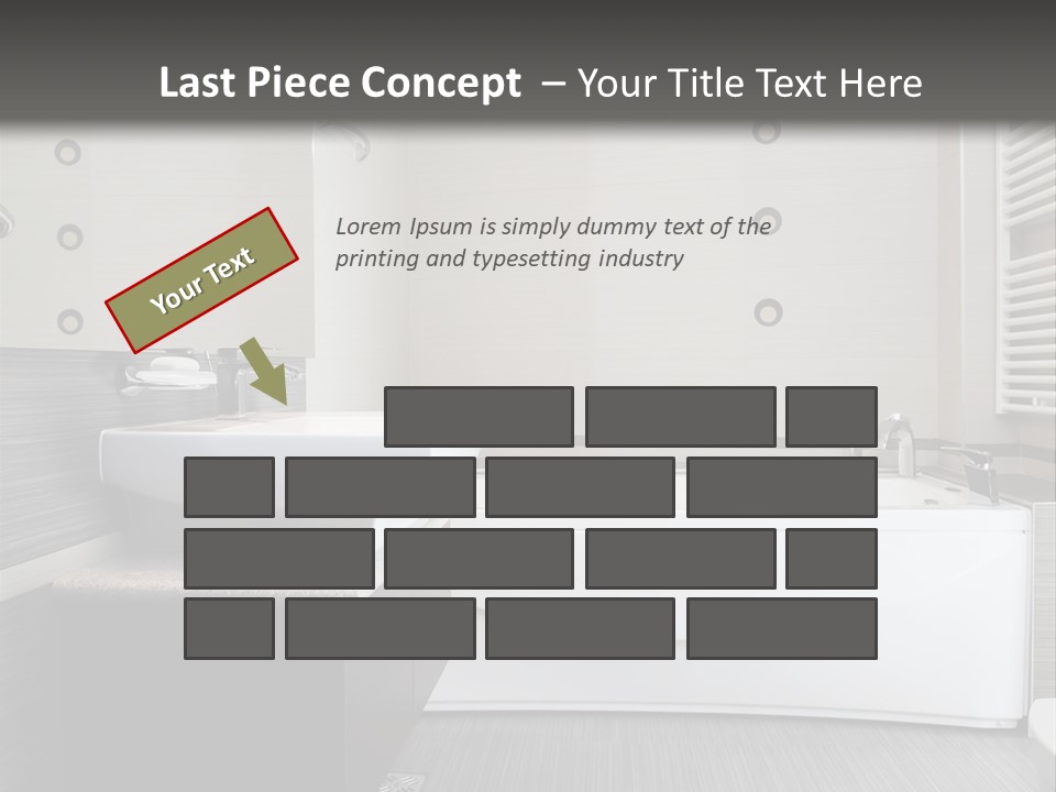 Room Wash Decor PowerPoint Template