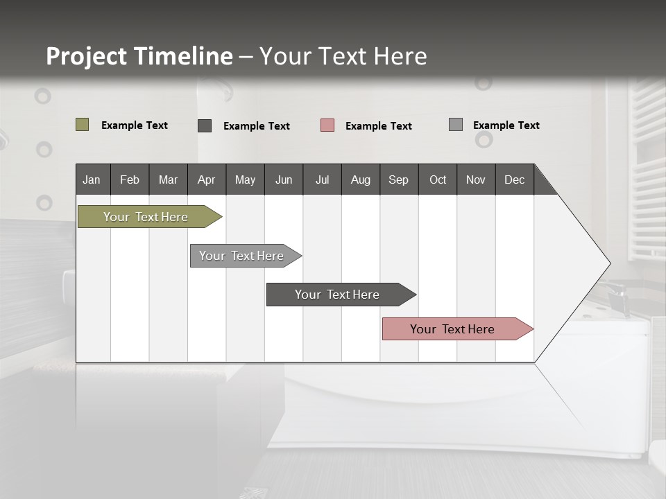 Room Wash Decor PowerPoint Template