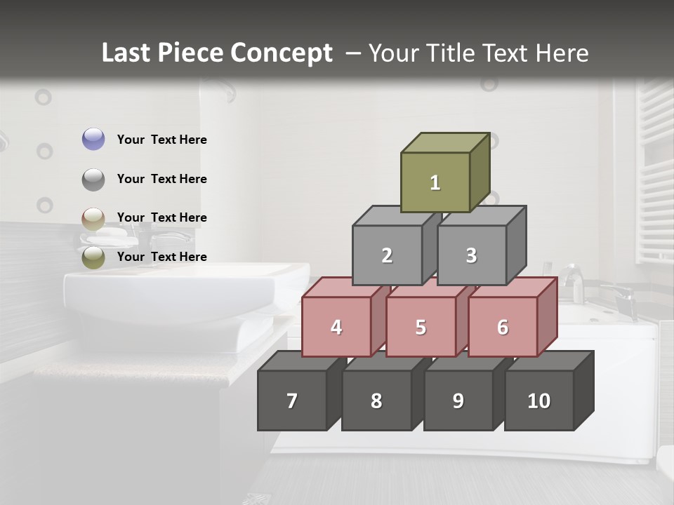 Room Wash Decor PowerPoint Template