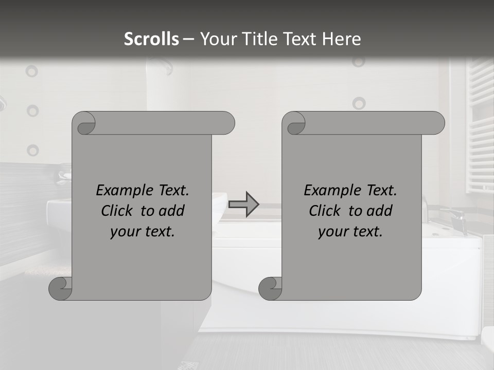 Room Wash Decor PowerPoint Template
