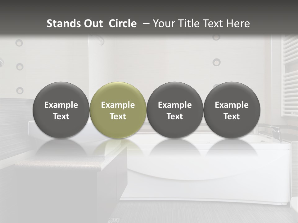 Room Wash Decor PowerPoint Template