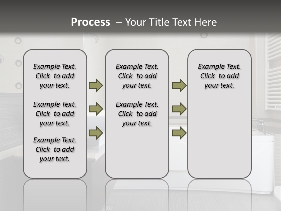 Room Wash Decor PowerPoint Template