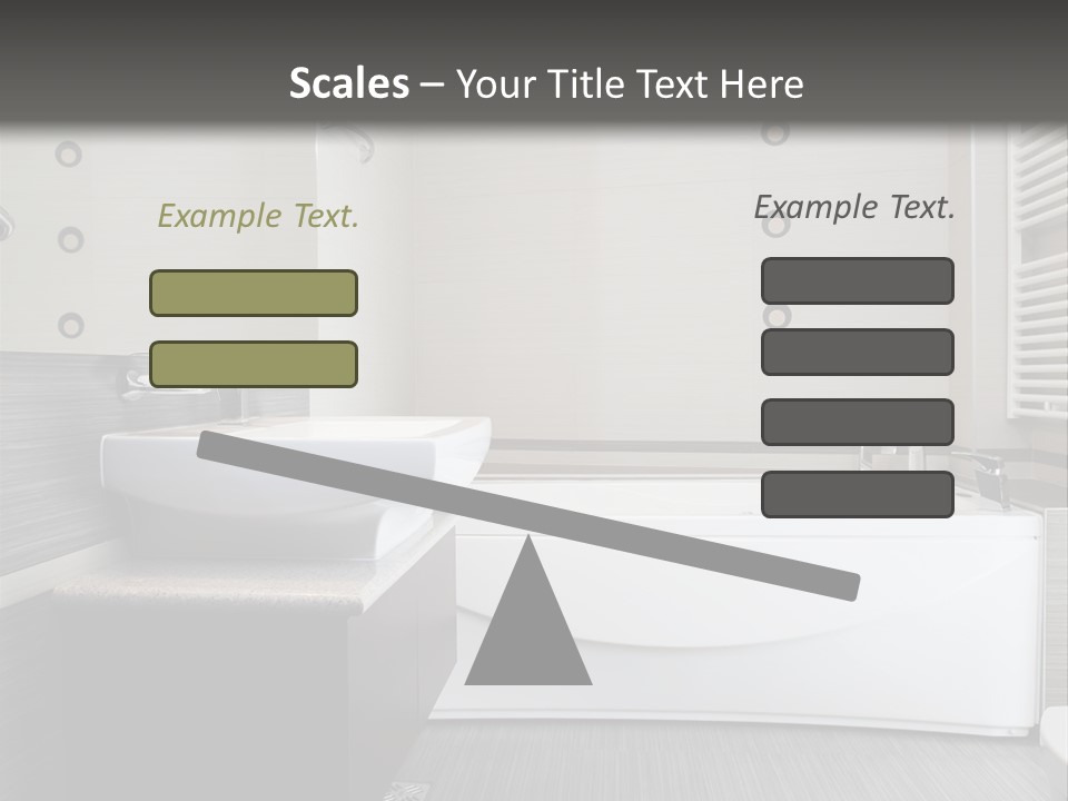 Room Wash Decor PowerPoint Template