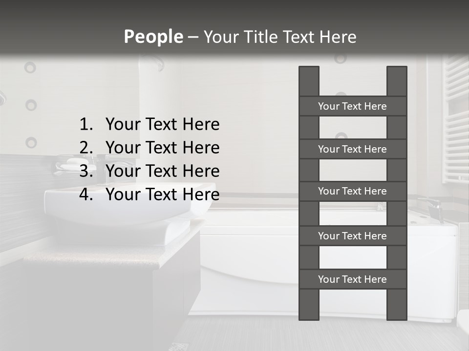 Room Wash Decor PowerPoint Template