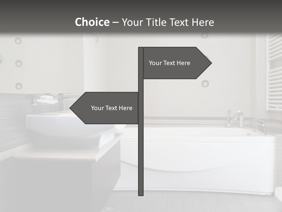 Room Wash Decor PowerPoint Template