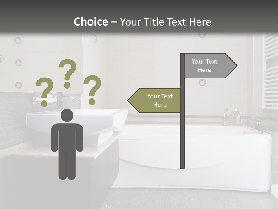 Room Wash Decor PowerPoint Template