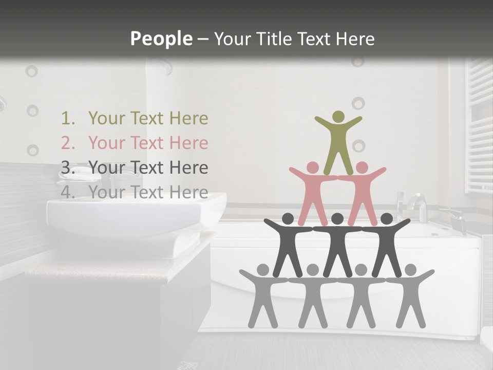 Room Wash Decor PowerPoint Template