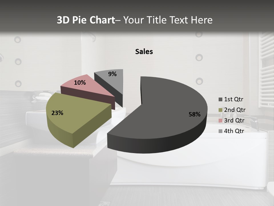 Room Wash Decor PowerPoint Template