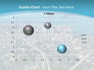 Travel Water Skyscraper PowerPoint Template