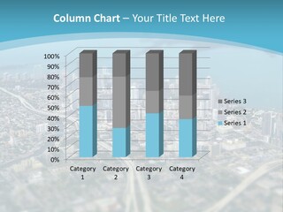 Travel Water Skyscraper PowerPoint Template