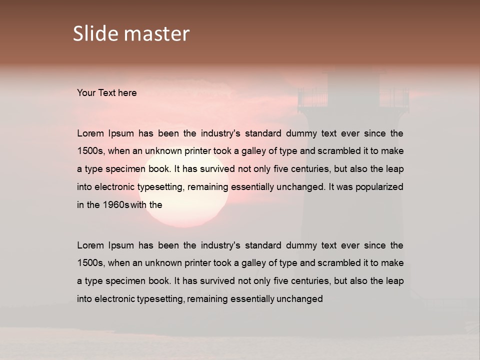 Leader Smile Winner PowerPoint Template