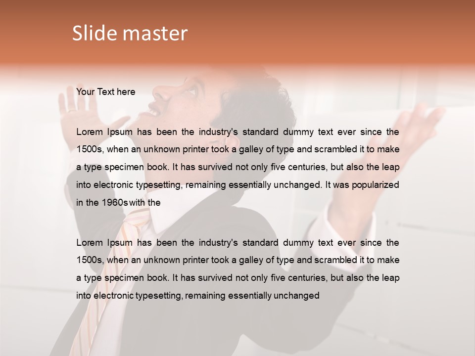 Leader Smile Winner PowerPoint Template