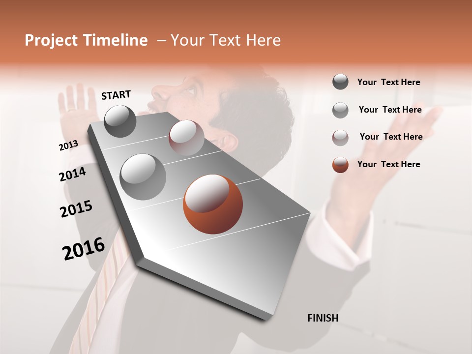 Leader Smile Winner PowerPoint Template