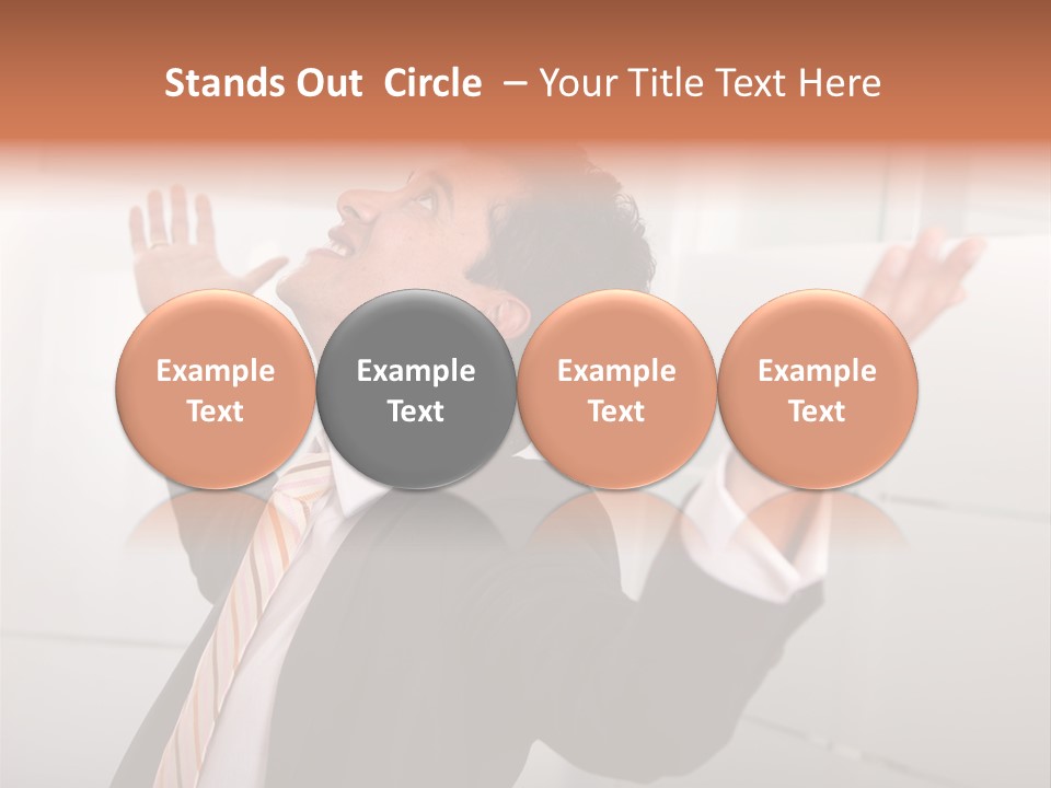 Leader Smile Winner PowerPoint Template