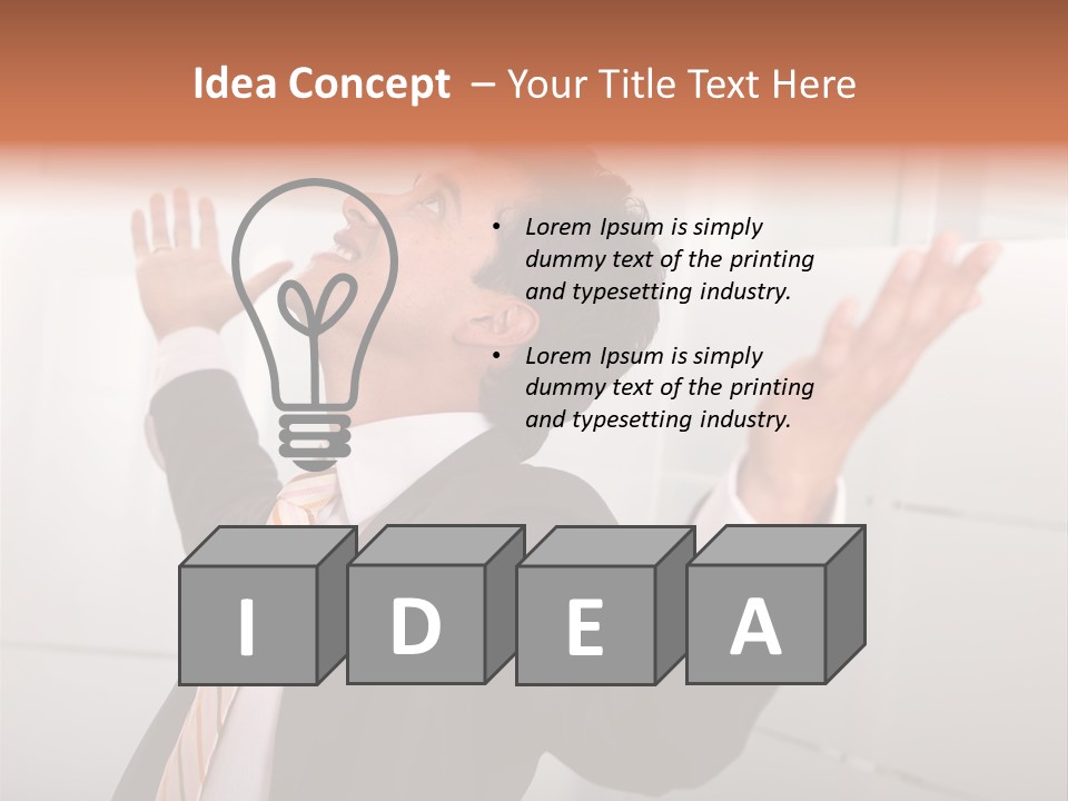 Leader Smile Winner PowerPoint Template