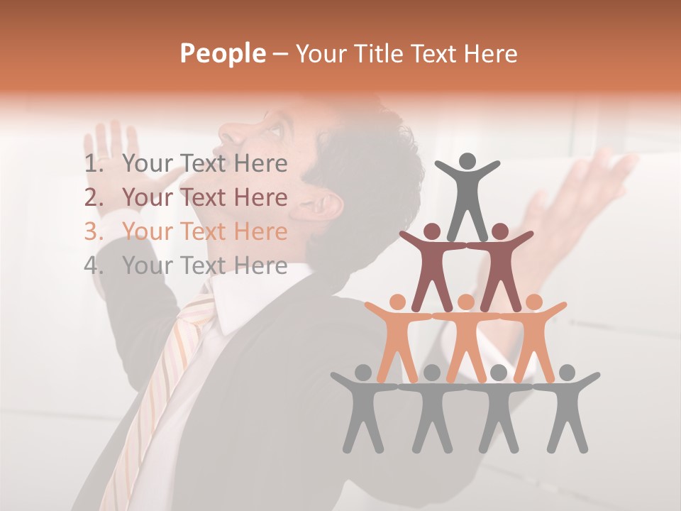 Leader Smile Winner PowerPoint Template