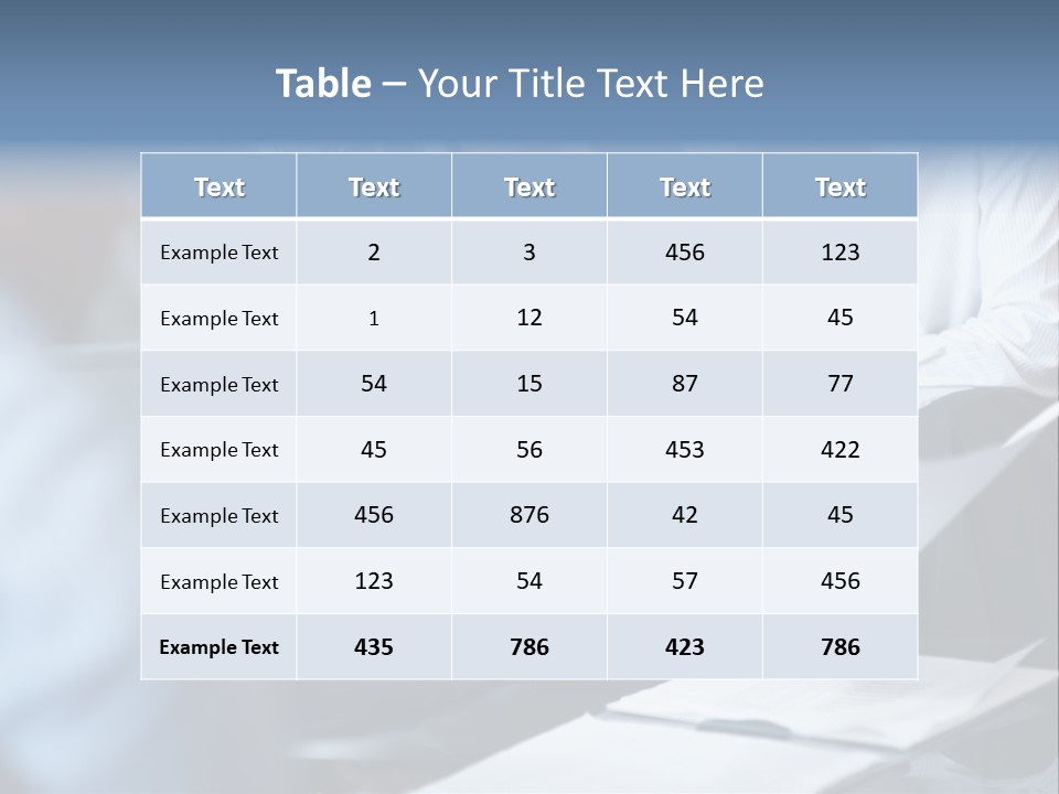 A Man And A Woman Sitting At A Table Looking At A Computer Screen PowerPoint Template