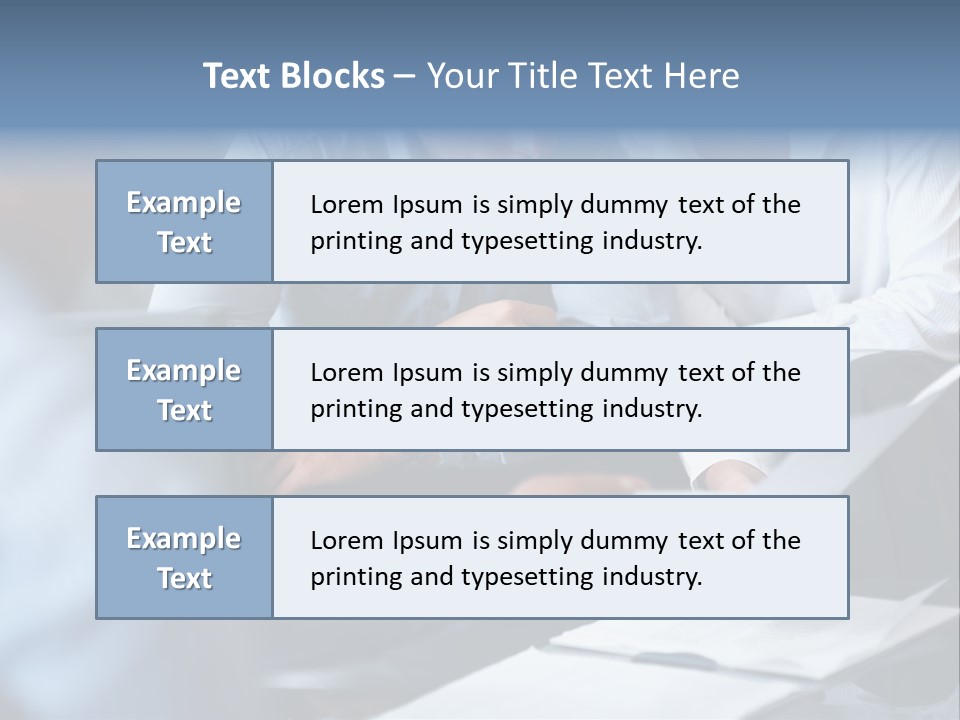 A Man And A Woman Sitting At A Table Looking At A Computer Screen PowerPoint Template