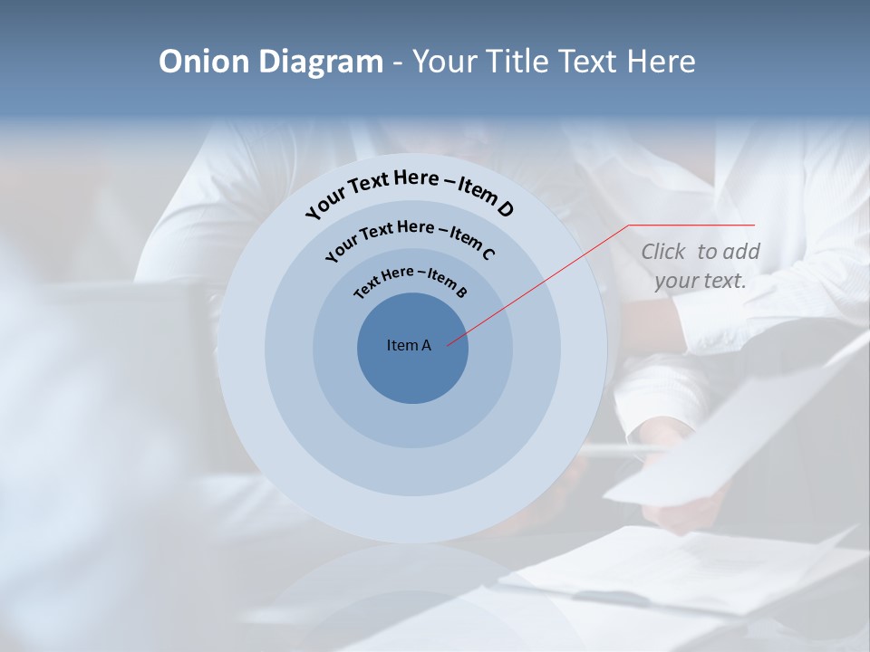 A Man And A Woman Sitting At A Table Looking At A Computer Screen PowerPoint Template