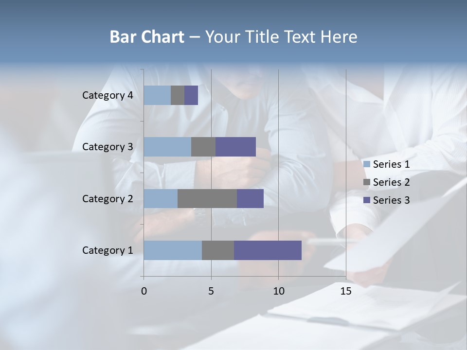 A Man And A Woman Sitting At A Table Looking At A Computer Screen PowerPoint Template