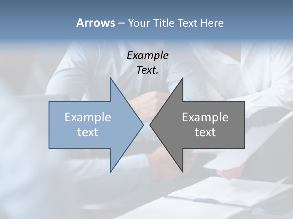A Man And A Woman Sitting At A Table Looking At A Computer Screen PowerPoint Template