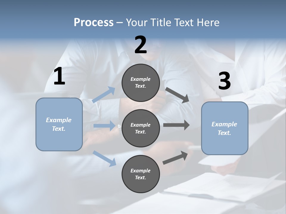 A Man And A Woman Sitting At A Table Looking At A Computer Screen PowerPoint Template