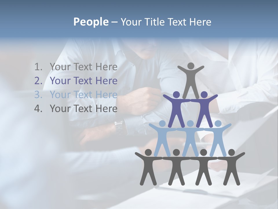 A Man And A Woman Sitting At A Table Looking At A Computer Screen PowerPoint Template