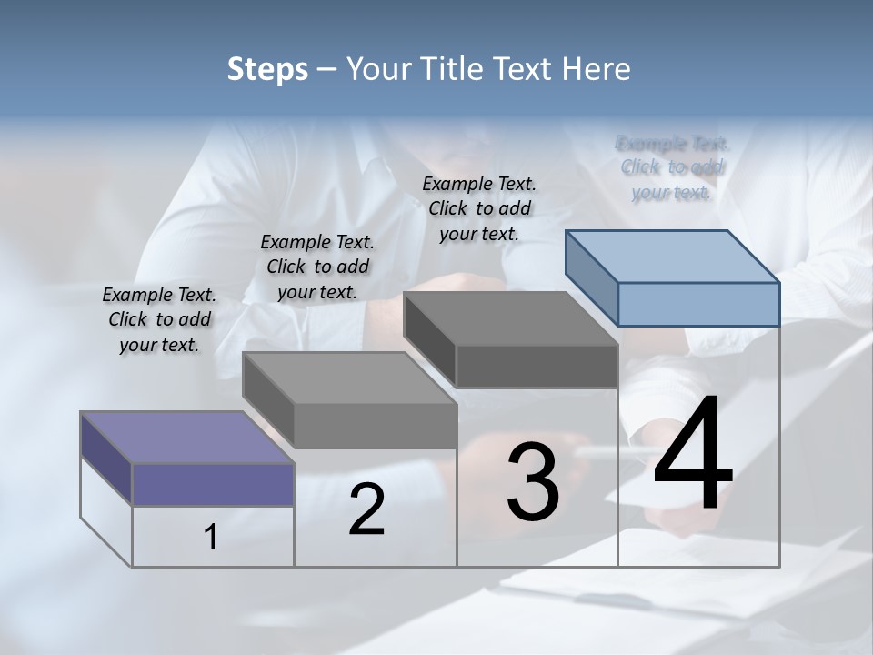A Man And A Woman Sitting At A Table Looking At A Computer Screen PowerPoint Template