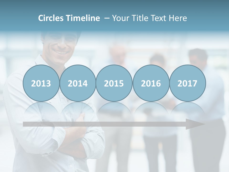 A Man Standing In Front Of A Group Of People PowerPoint Template