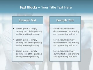 A Man Standing In Front Of A Group Of People PowerPoint Template
