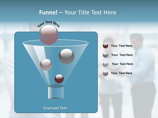 A Man Standing In Front Of A Group Of People PowerPoint Template